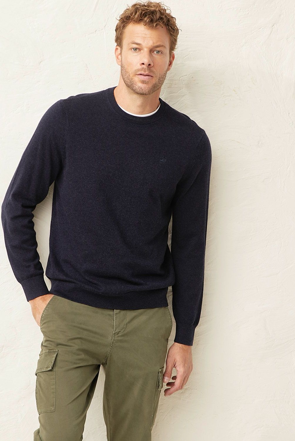 CASCAIS - Sweater Manga Larga Algodón Hombre Cascais