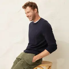 CASCAIS - Sweater Manga Larga Algodón Hombre