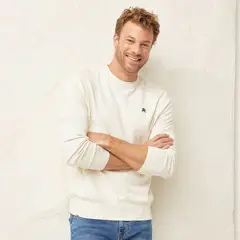CASCAIS - Sweater Manga Larga Algodón Hombre