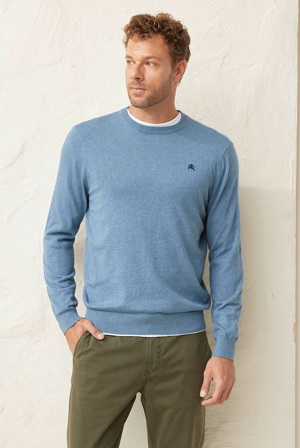 CASCAIS - Sweater Manga Larga Algodón Hombre Cascais