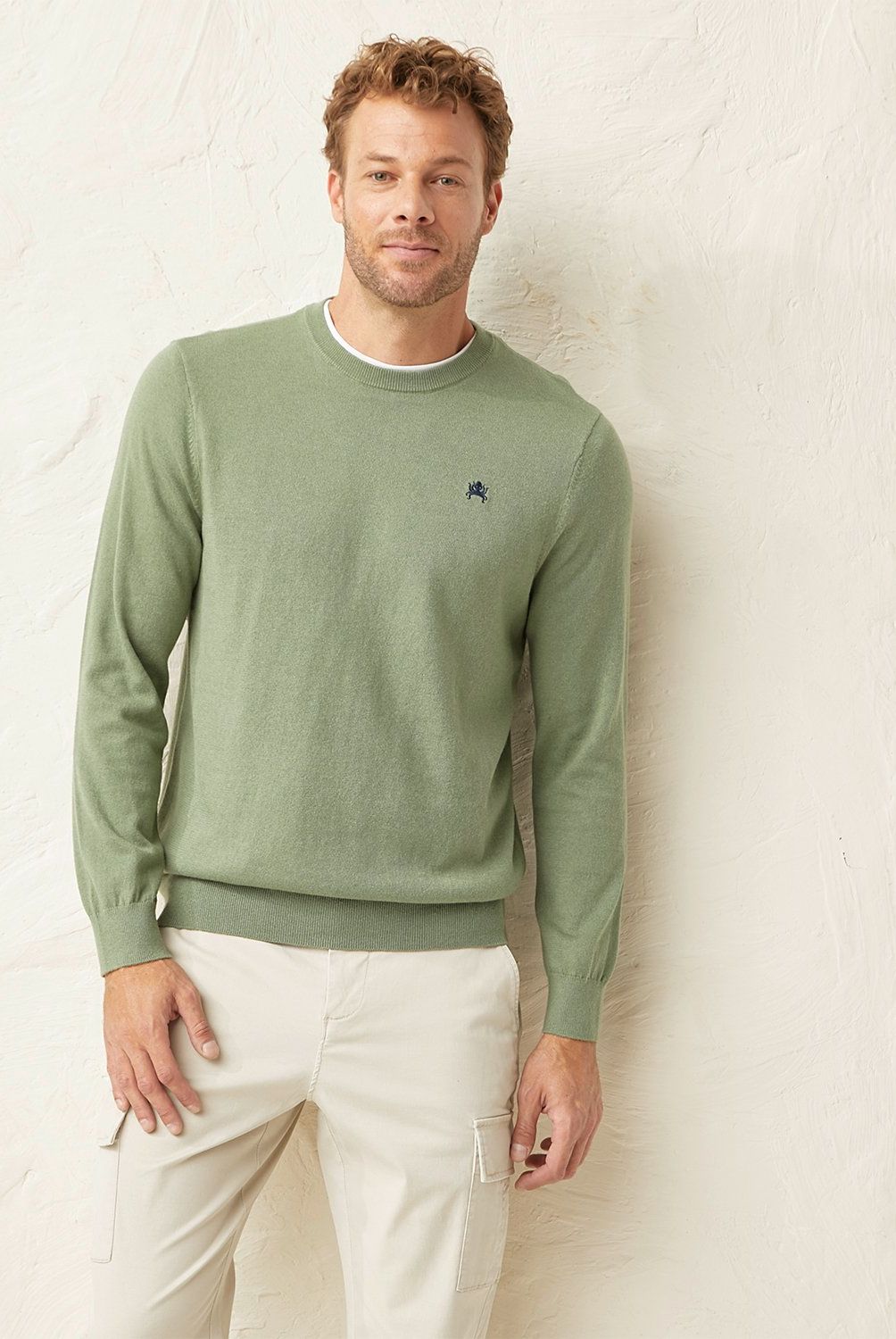CASCAIS - Sweater Manga Larga Algodón Hombre Cascais