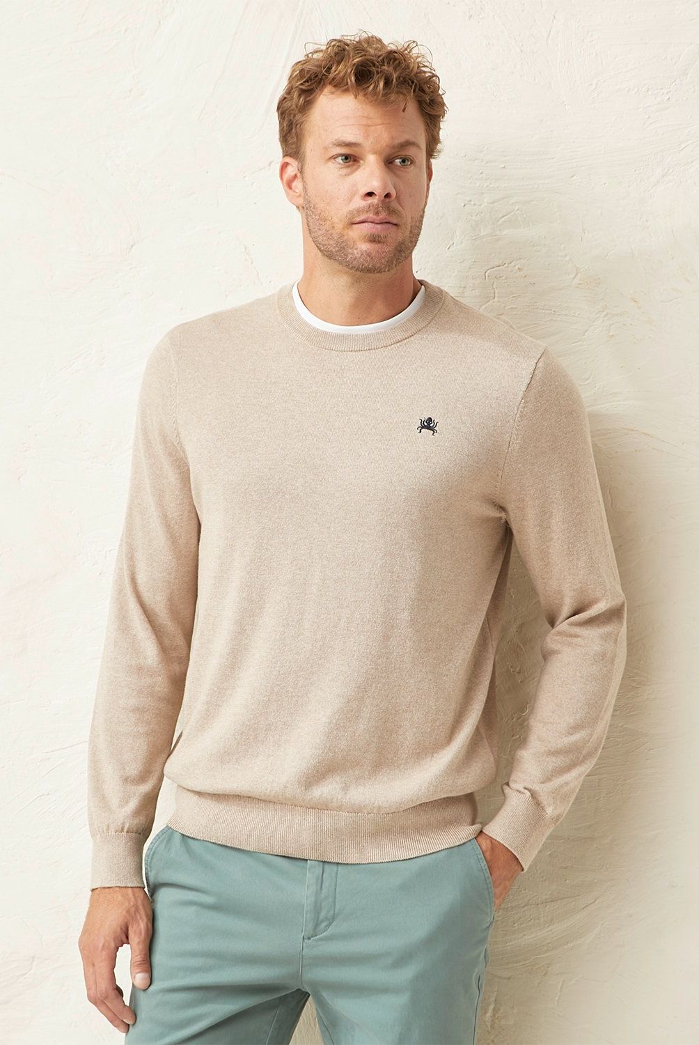 CASCAIS - Sweater Manga Larga Algodón Hombre Cascais