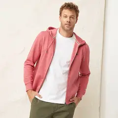 CASCAIS - Polerón Cierre Algodón Hombre