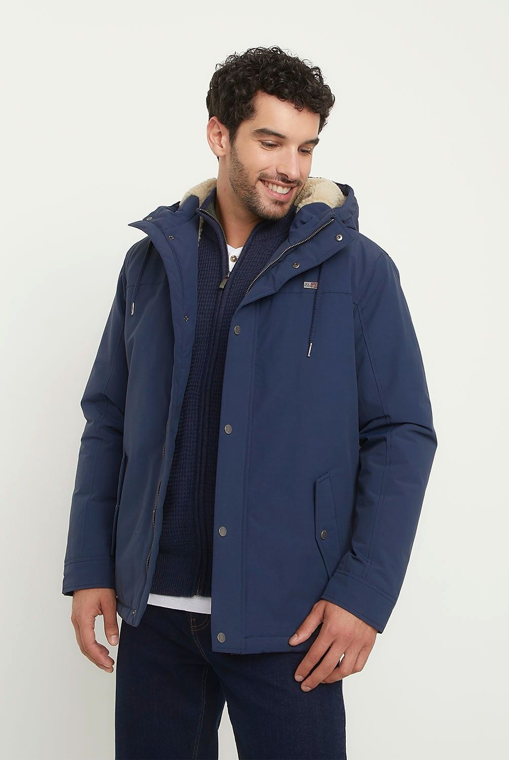 UNIVERSITY CLUB - Chaqueta University Club Manga Larga Con Gorro Hombre