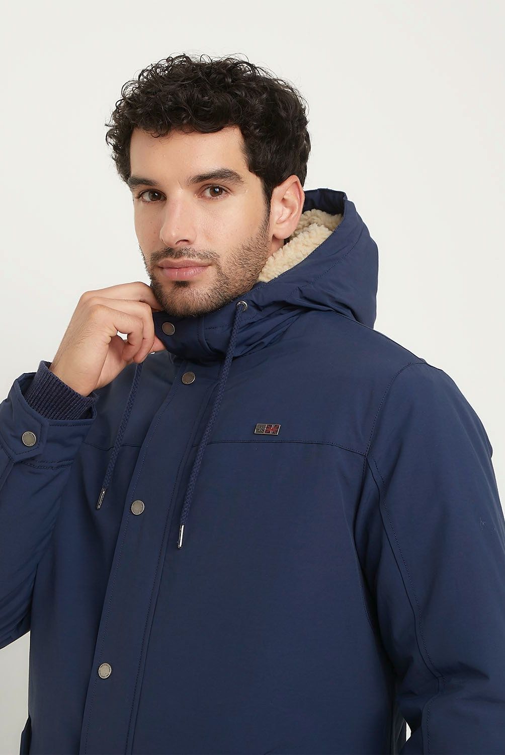 UNIVERSITY CLUB - Chaqueta University Club Manga Larga Con Gorro Hombre