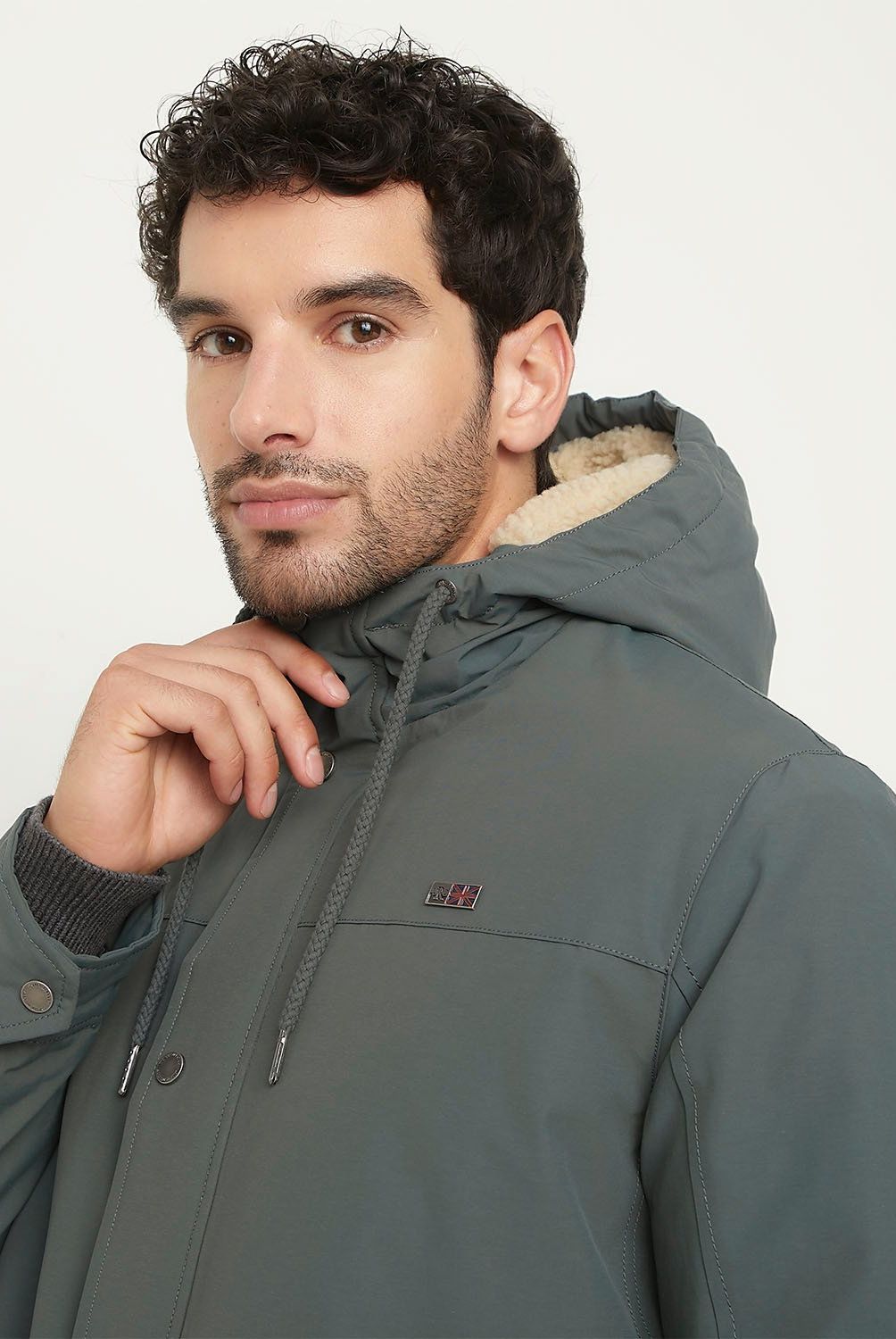 UNIVERSITY CLUB - Chaqueta University Club Manga Larga Con Gorro Hombre