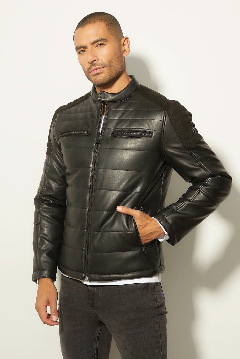 MOSSIMO - Chaquetas Pu Hombre Mossimo