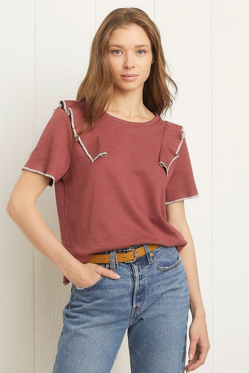 UNIVERSITY CLUB - Polera Mujer University Club Manga Corta Casual
