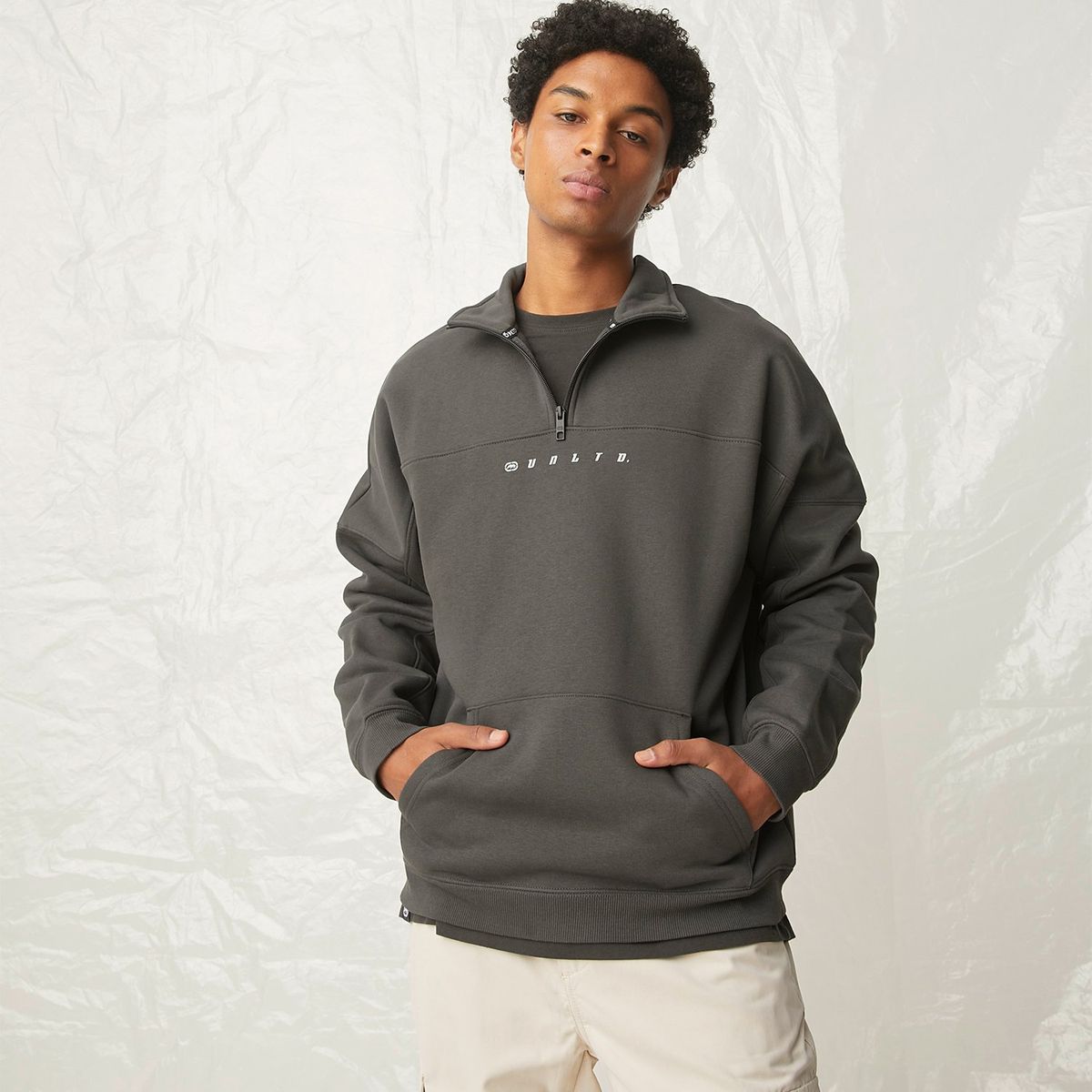 ECKO - Polerón Manga Larga Hombre Ecko