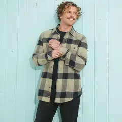 DOO AUSTRALIA - Camisa Manga Larga Algodón Hombre