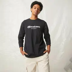 ECKO - Polera Manga Larga Algodón Hombre