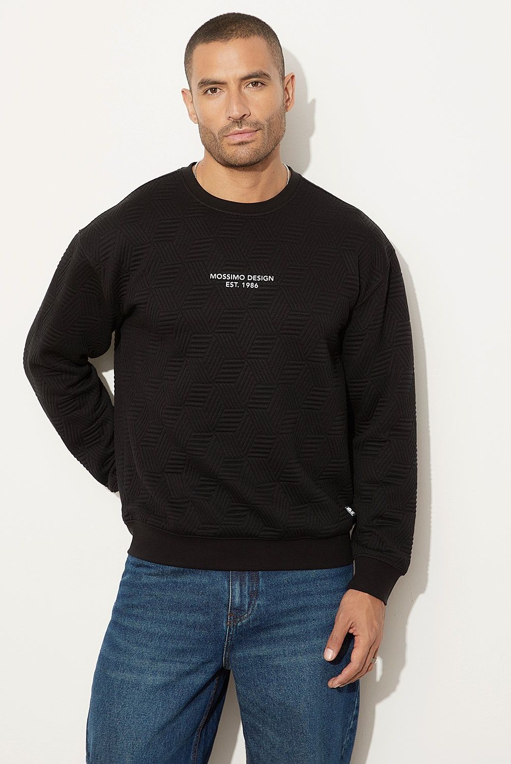 MOSSIMO - Polerón Crew Neck Hombre Mossimo