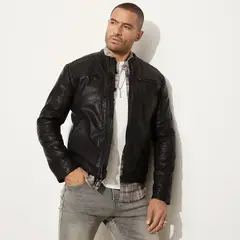 MOSSIMO - Chaqueta Pu Hombre