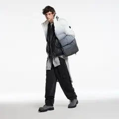 MOSSIMO - Parka Manga Larga Casual Hombre