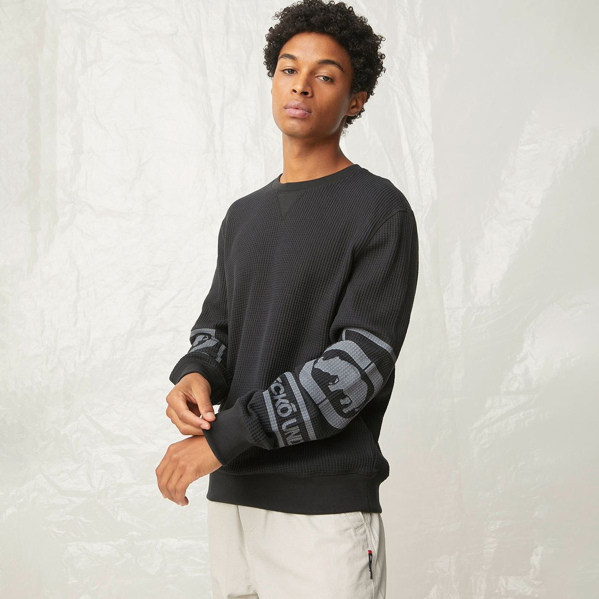 ECKO - Polera Manga Larga Algodón Hombre Ecko