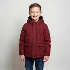 YAMP - Parka Larga Forro Peludo Niño