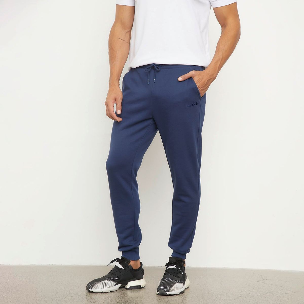 DIADORA - Pantalón De Buzo Jogger Fit Algodón Hombre Diadora