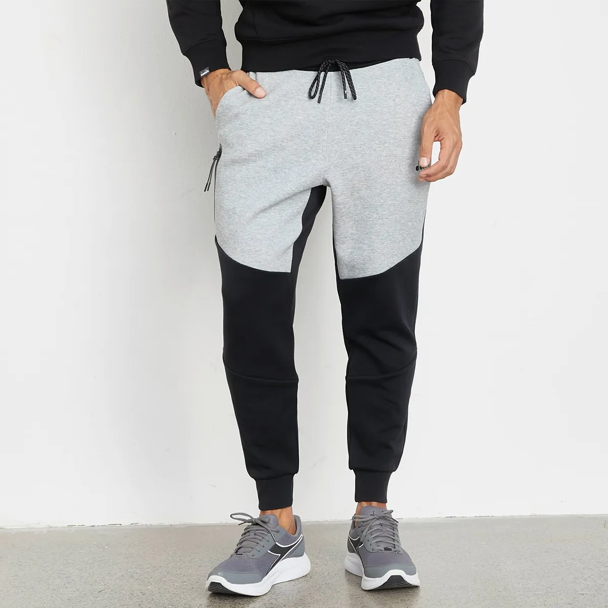 DIADORA - Pantalón Deportivo Algodón Hombre Diadora