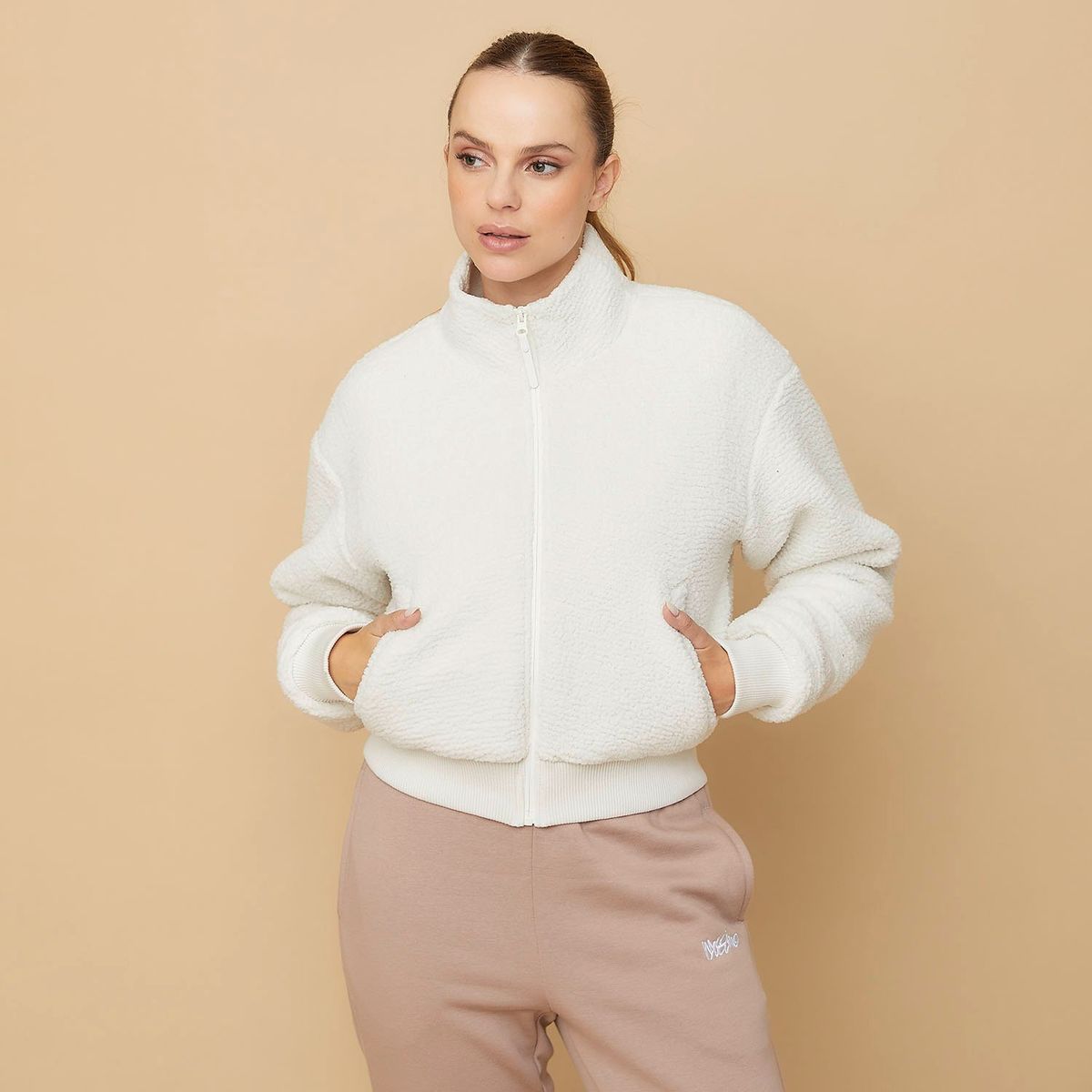 MOSSIMO - Polerón Deportivo Mujer Mossimo