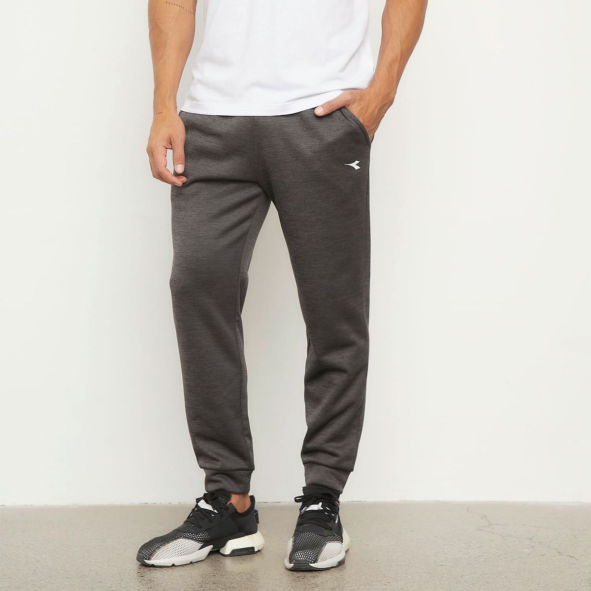 DIADORA - Pantalón De Buzo Jogger Fit Algodón Hombre Diadora