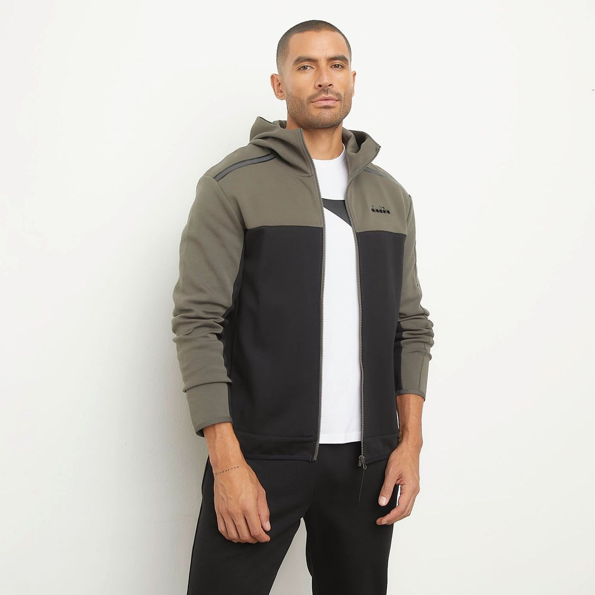 DIADORA - Polerón Deportivo Hombre Diadora