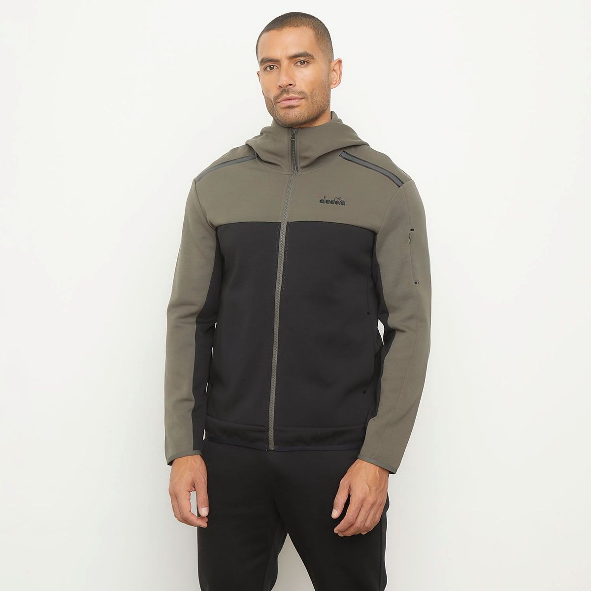 DIADORA - Polerón Deportivo Hombre Diadora