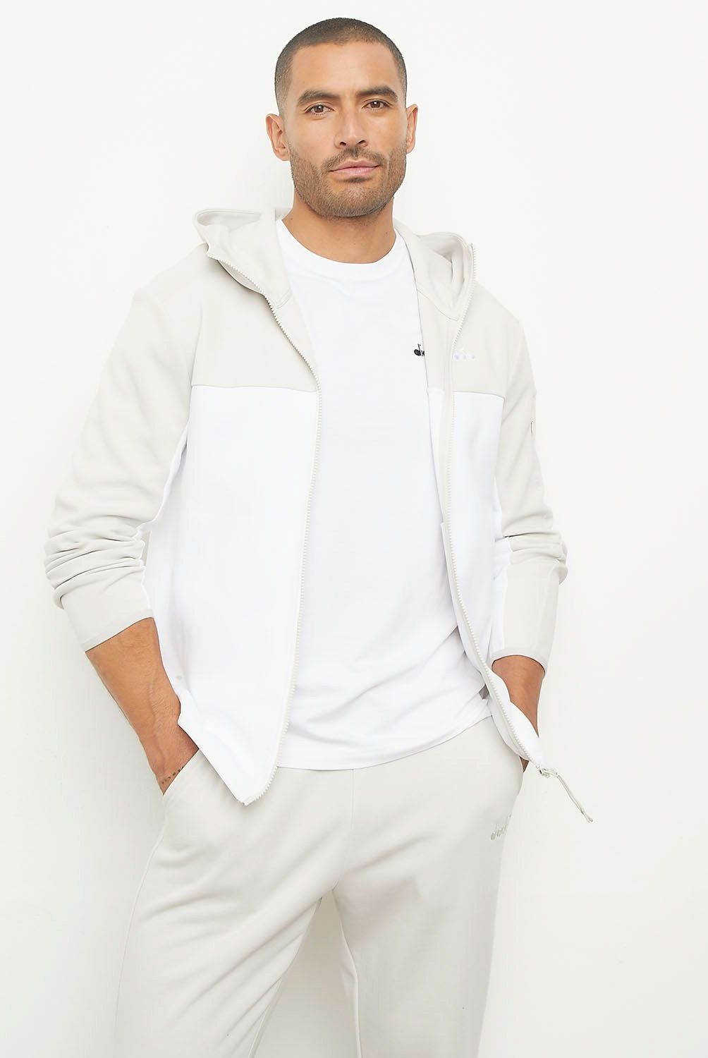 DIADORA - Polerón Deportivo Hombre Diadora