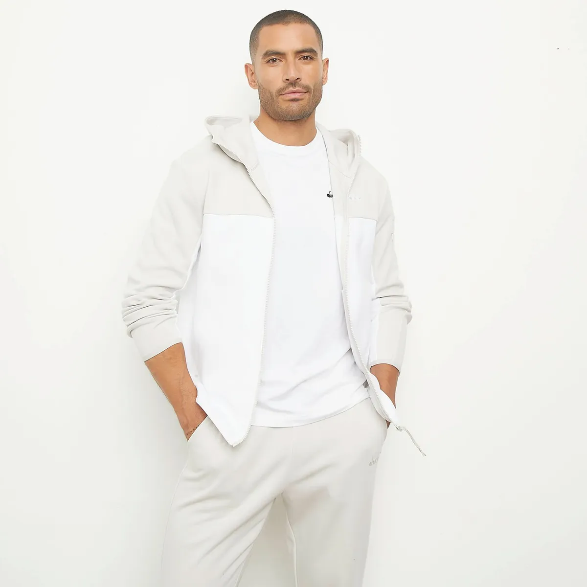 DIADORA - Polerón Deportivo Hombre Diadora