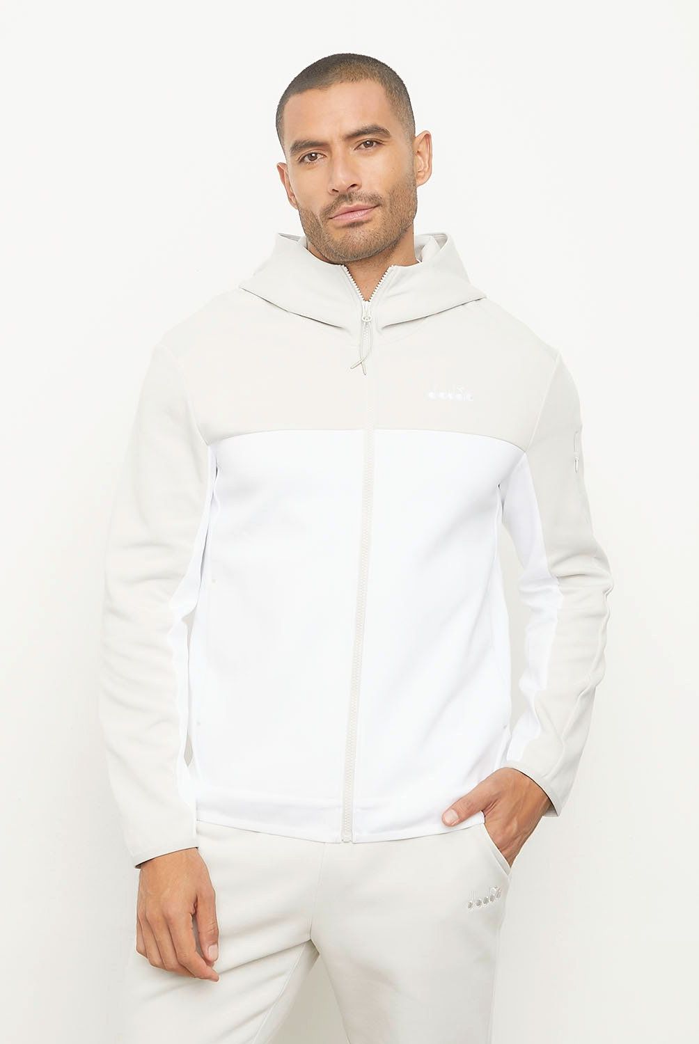 DIADORA - Polerón Deportivo Hombre Diadora