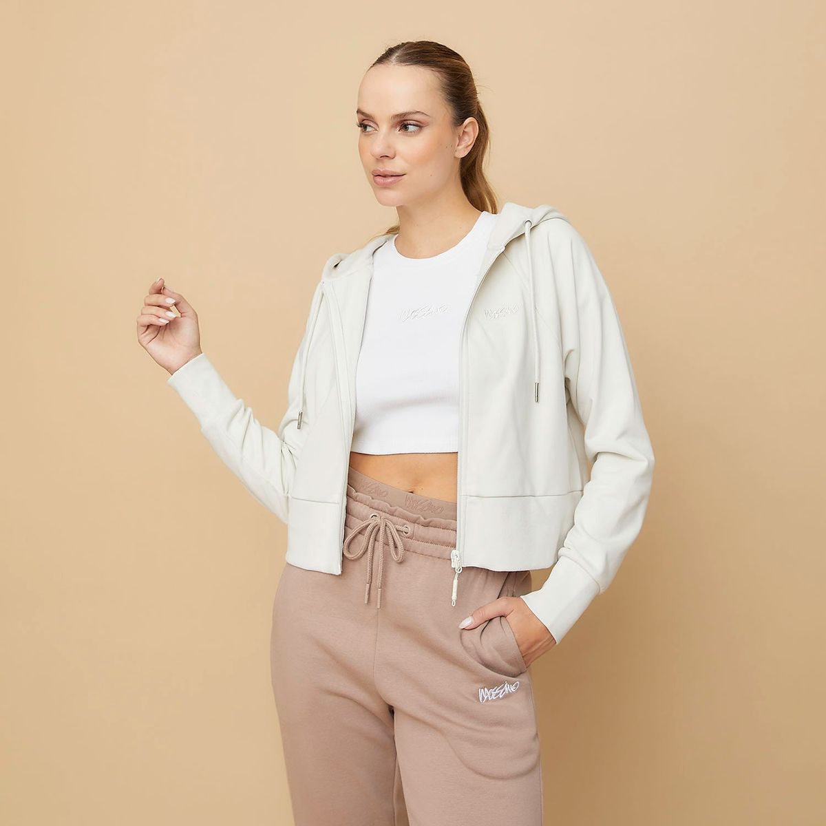 MOSSIMO - Polerón Deportivo Mujer Mossimo