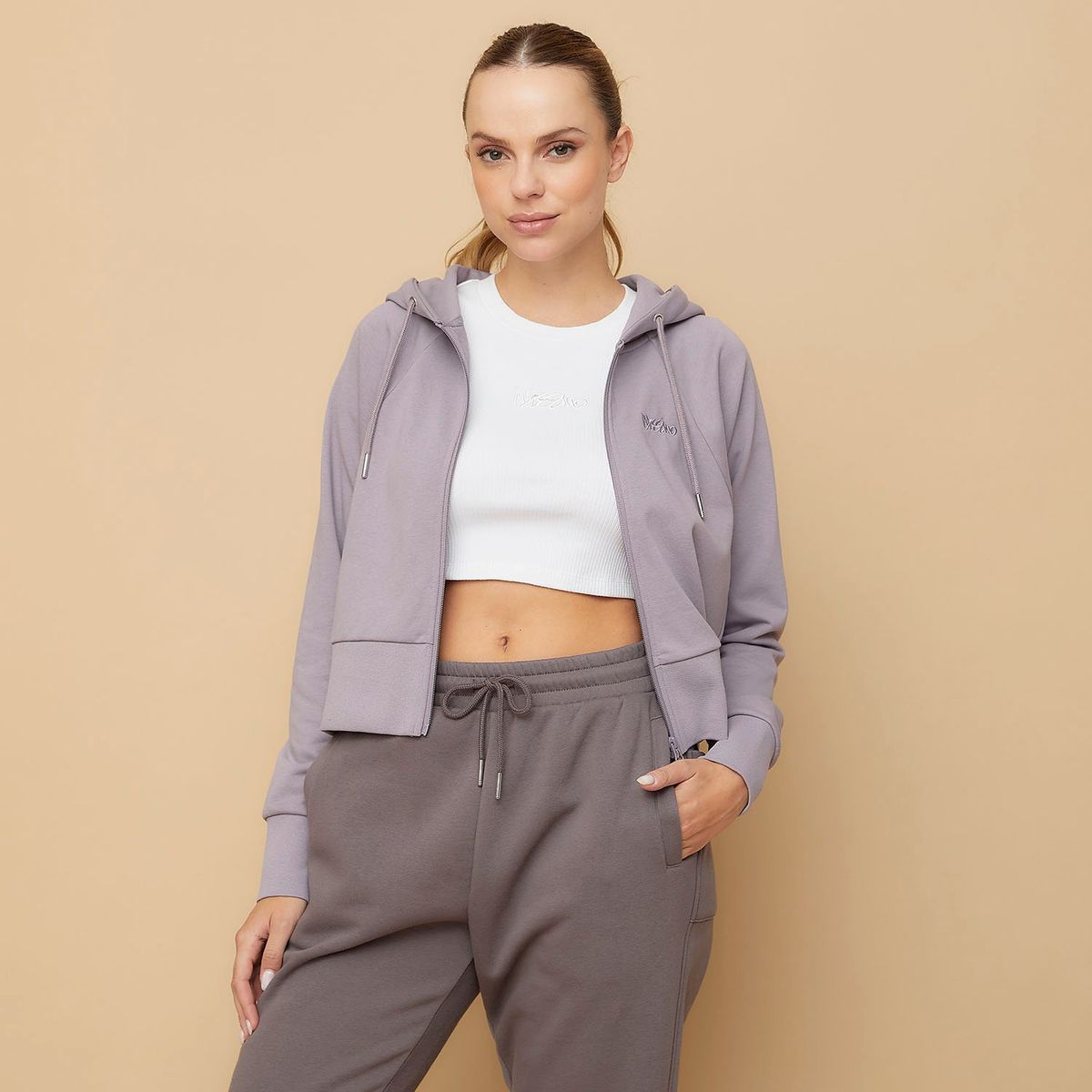 MOSSIMO - Polerón Deportivo Mujer Mossimo