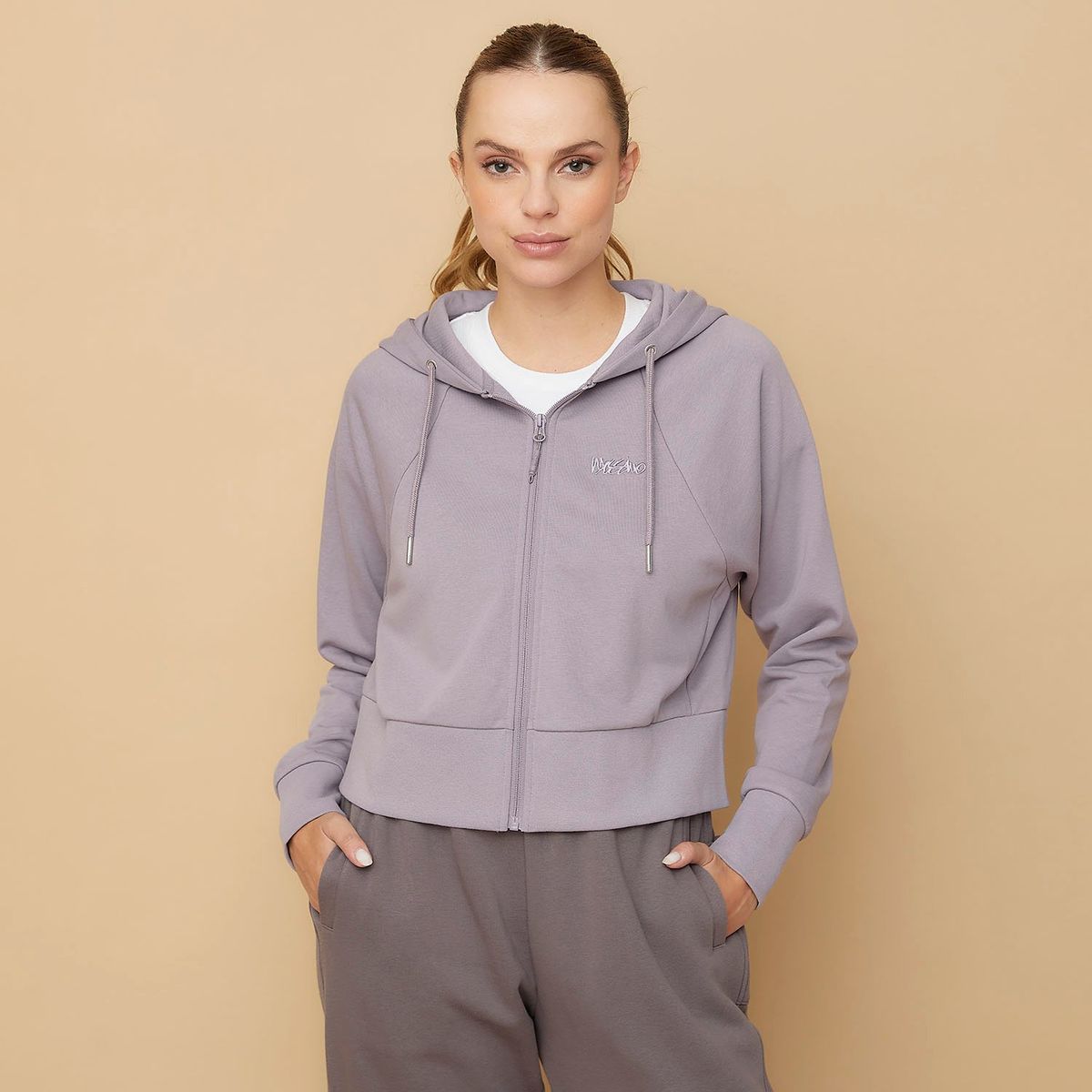 MOSSIMO - Polerón Deportivo Mujer Mossimo