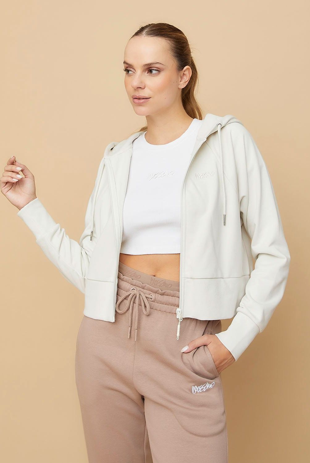 MOSSIMO - Polerón Deportivo Mujer Mossimo