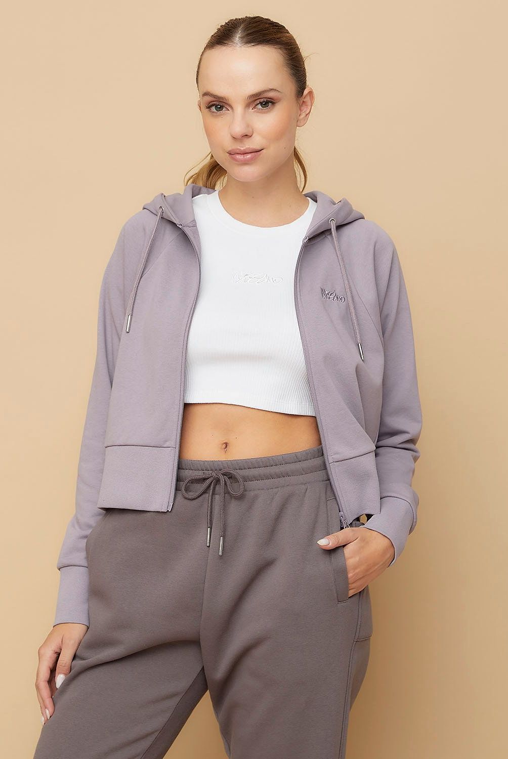 MOSSIMO - Polerón Deportivo Mujer Mossimo