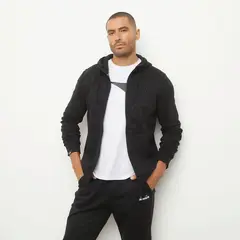 DIADORA - Polerón Deportivo Con Cierre Hombre
