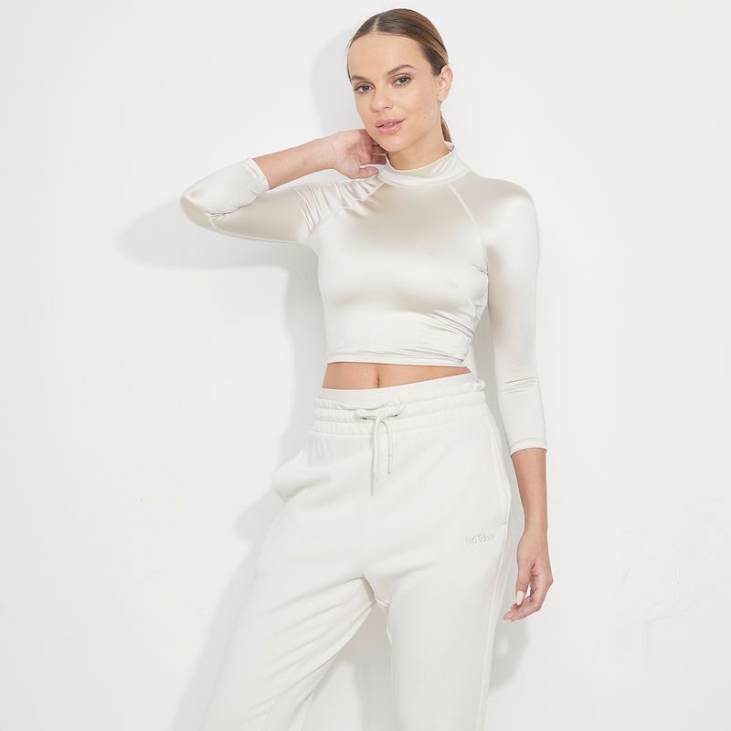 MOSSIMO - Polera Manga Larga Deportiva Mujer Mossimo