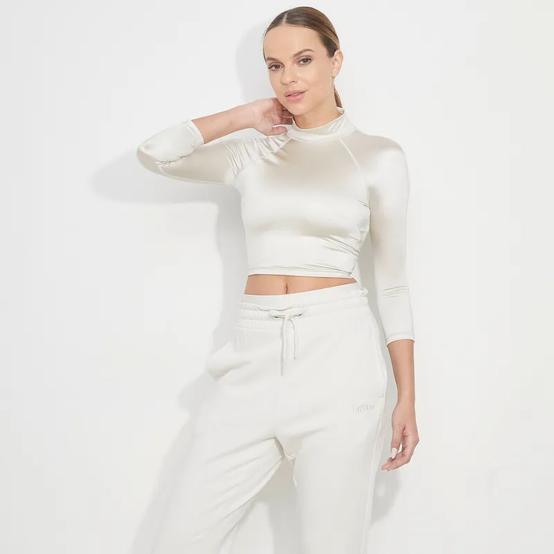 MOSSIMO - Polera Manga Larga Deportiva Mujer Mossimo