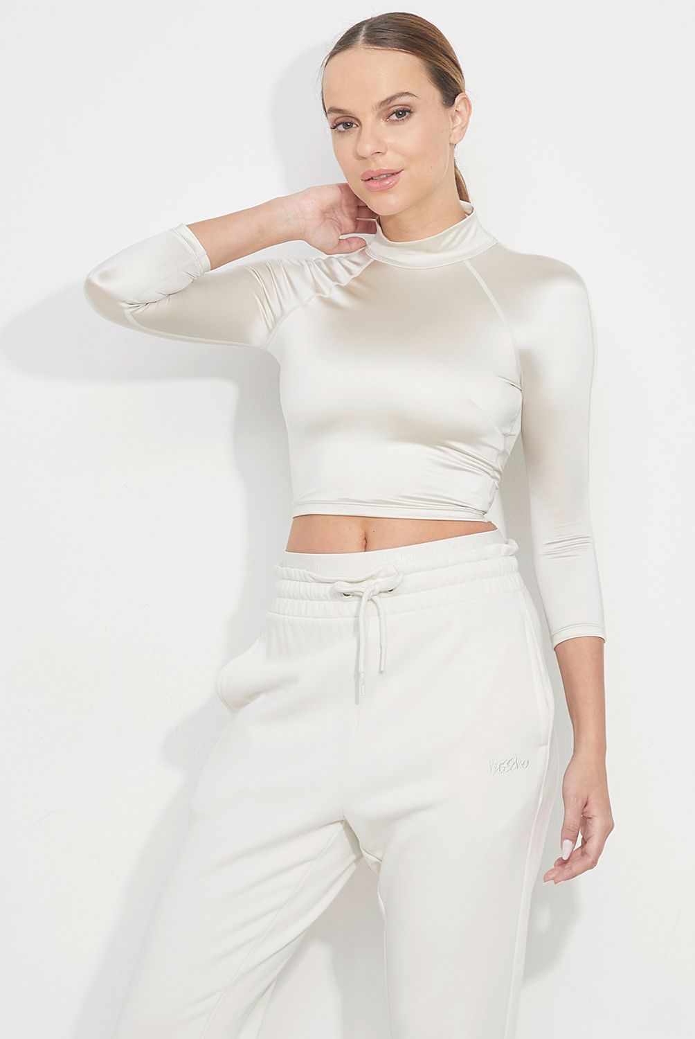 MOSSIMO - Polera Manga Larga Deportiva Mujer Mossimo