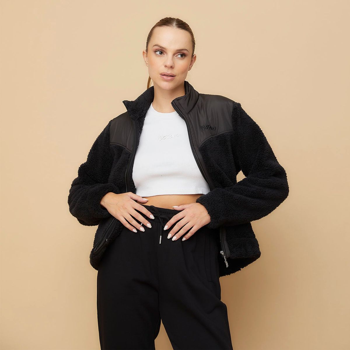 MOSSIMO - Polerón Deportivo Mujer Mossimo