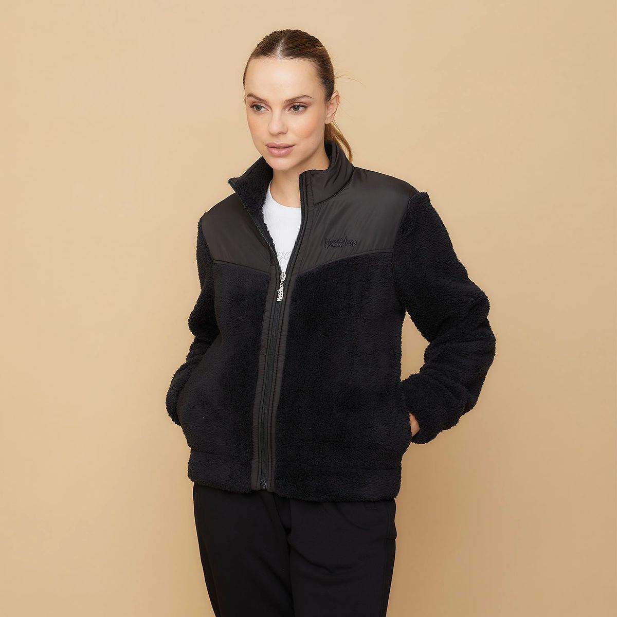 MOSSIMO - Polerón Deportivo Mujer Mossimo