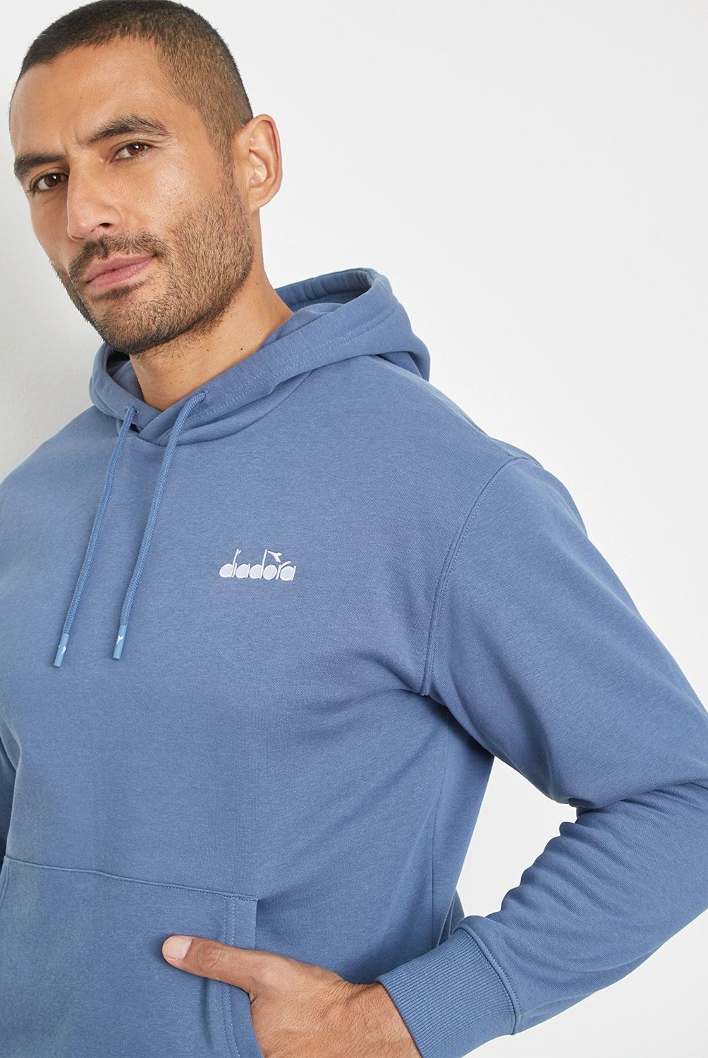 DIADORA - Polerón Canguro Deportivo Hombre Diadora