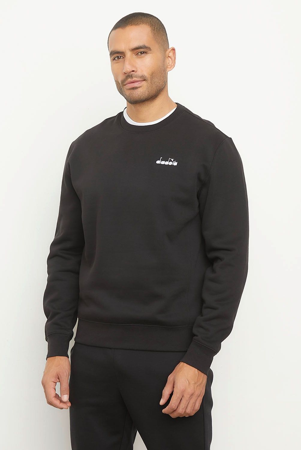 DIADORA - Polerón Deportivo Crewnek Hombre Diadora
