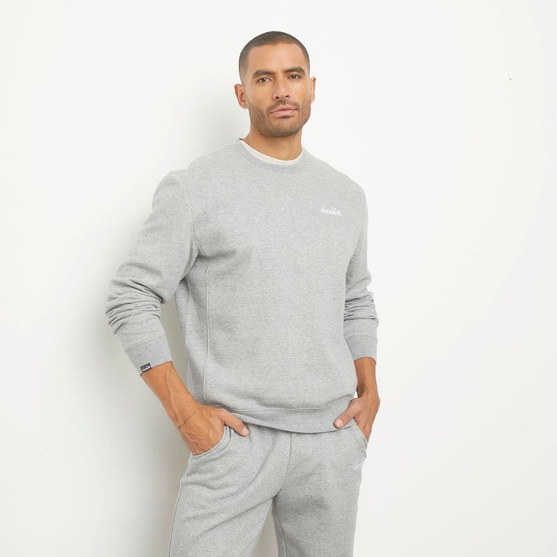 DIADORA - Polerón Deportivo Crewnek Hombre Diadora
