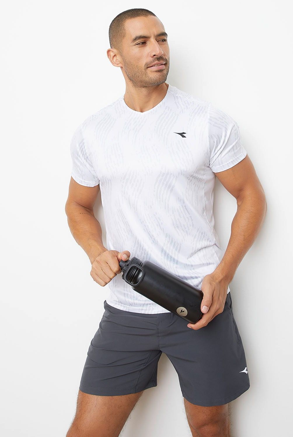DIADORA - Polera Manga Corta Deportiva Hombre Diadora