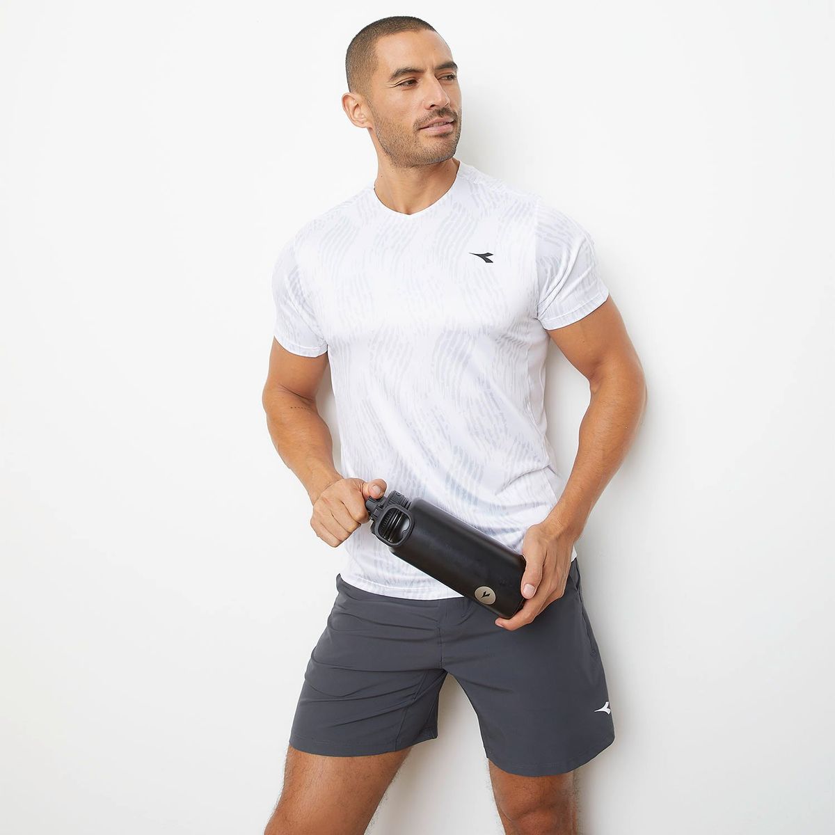 DIADORA - Polera Manga Corta Deportiva Hombre Diadora