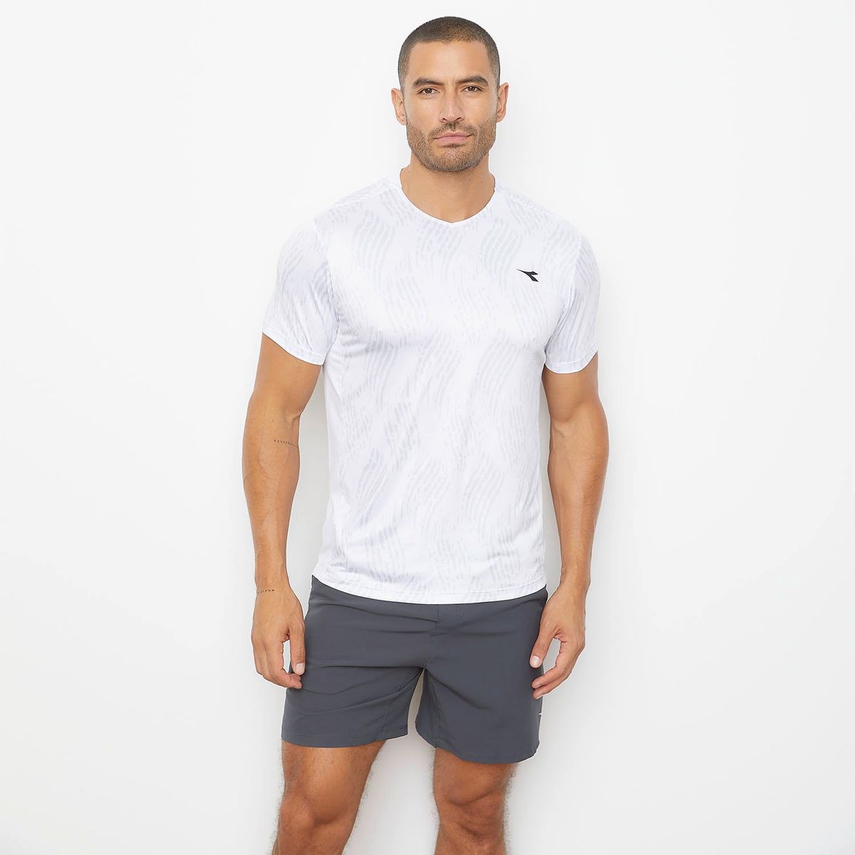 DIADORA - Polera Manga Corta Deportiva Hombre Diadora