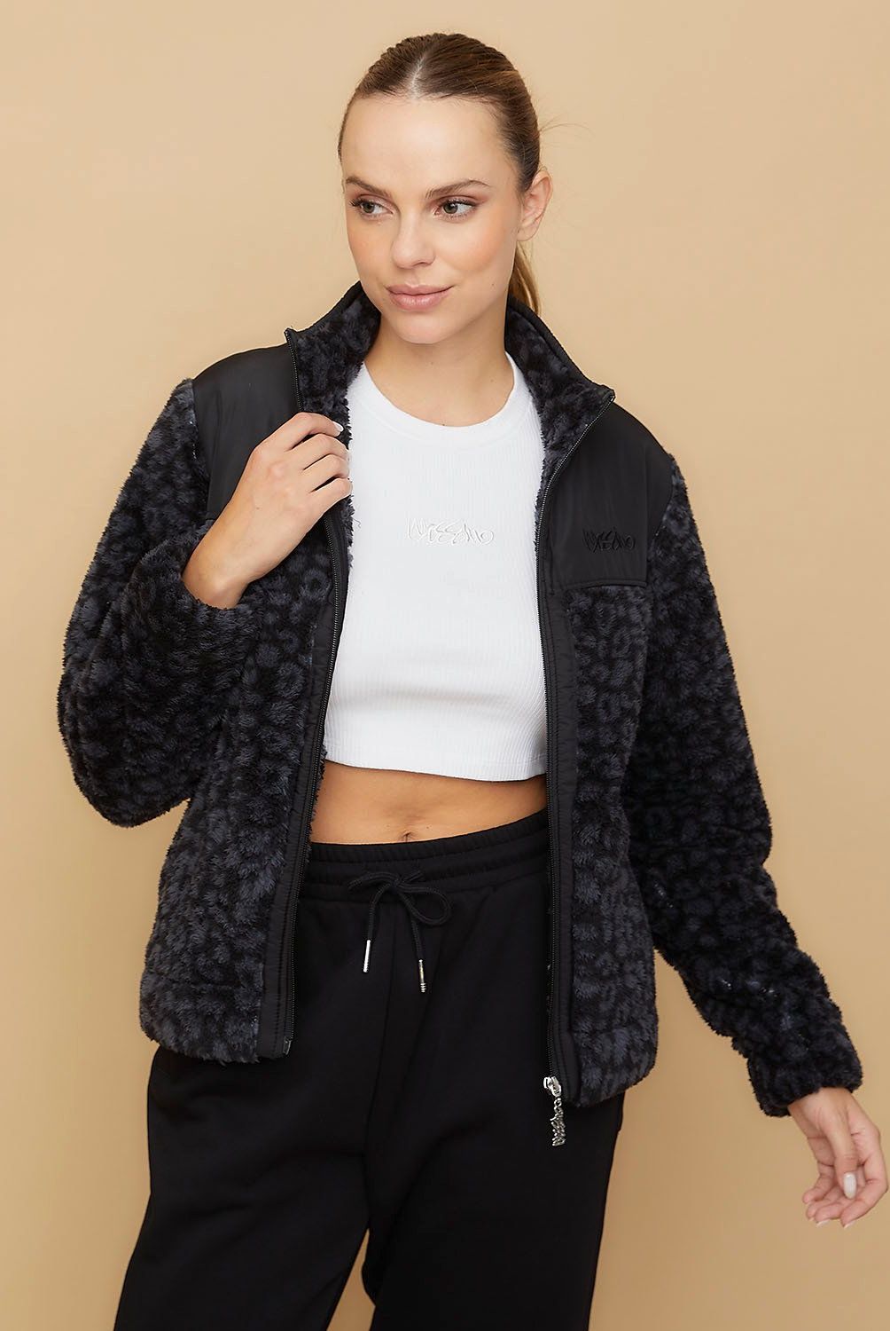 MOSSIMO - Polerón Deportivo Mujer Mossimo