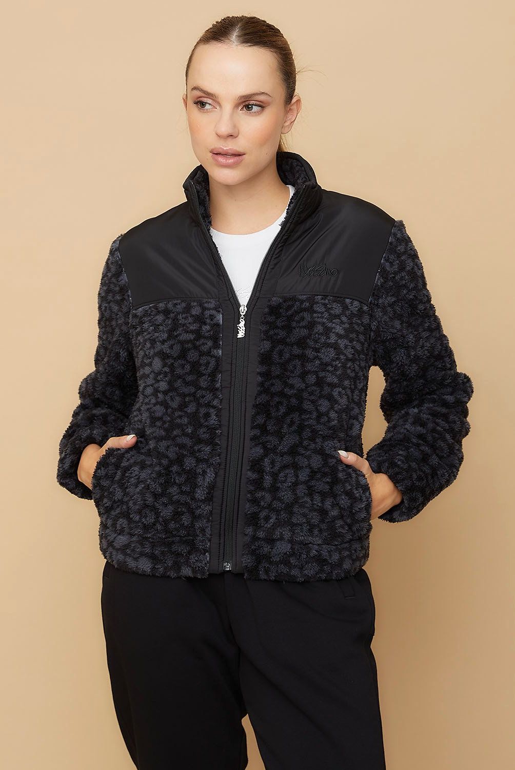 MOSSIMO - Polerón Deportivo Mujer Mossimo
