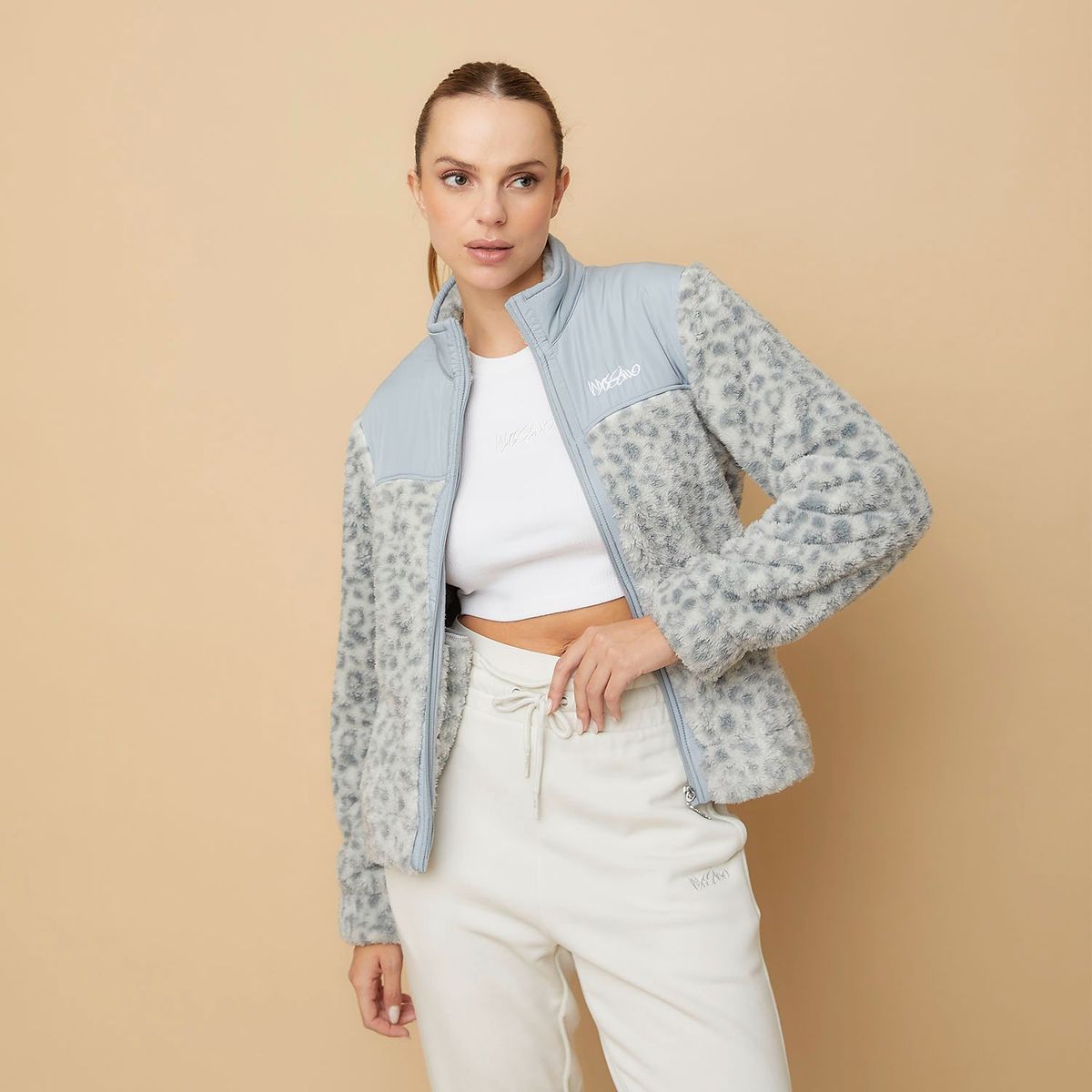 MOSSIMO - Polerón Deportivo Mujer Mossimo