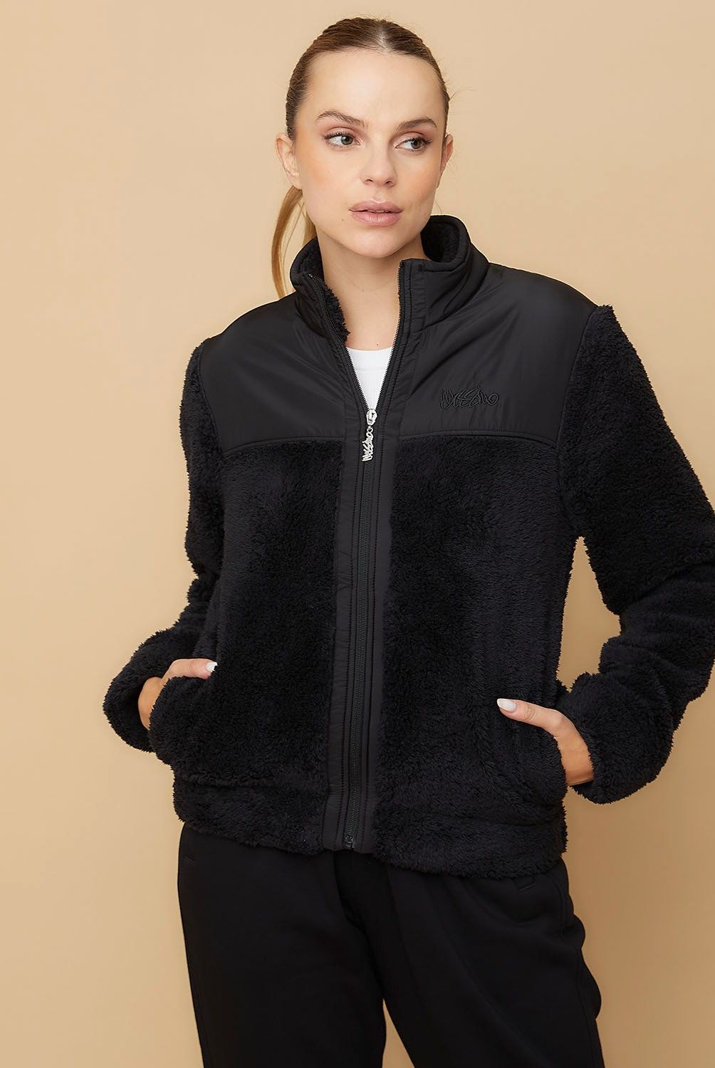MOSSIMO - Polerón Deportivo Mujer Mossimo